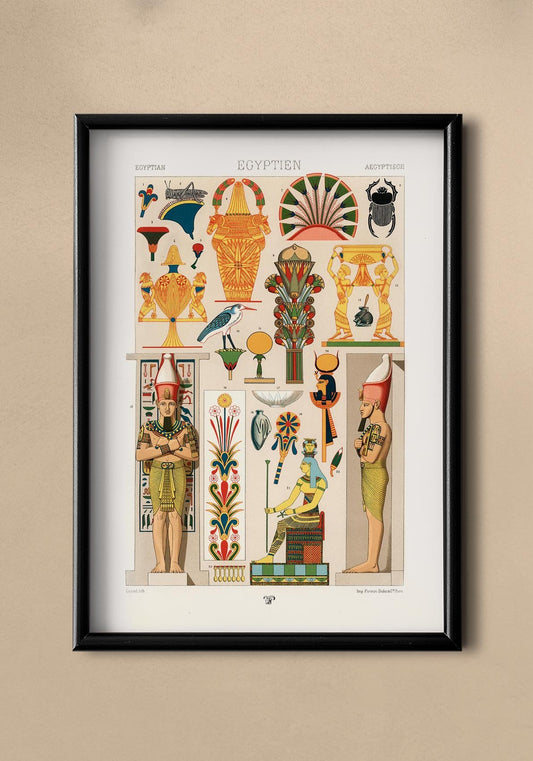 Egyptian Engraving Poster Nr 2