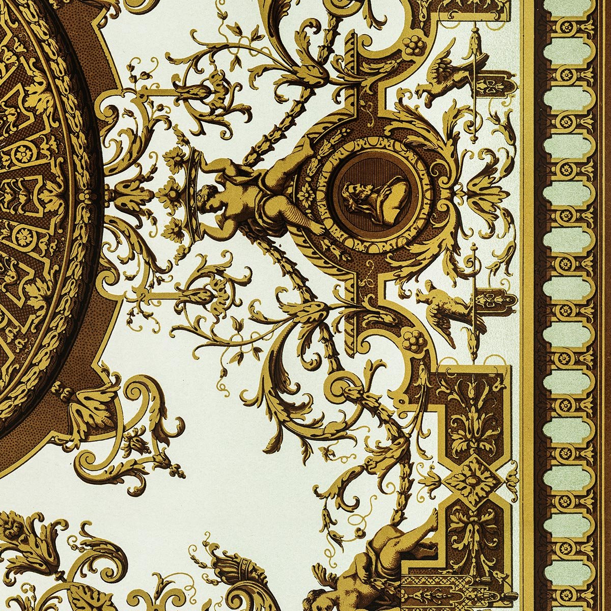 17th Century Engraving Poster