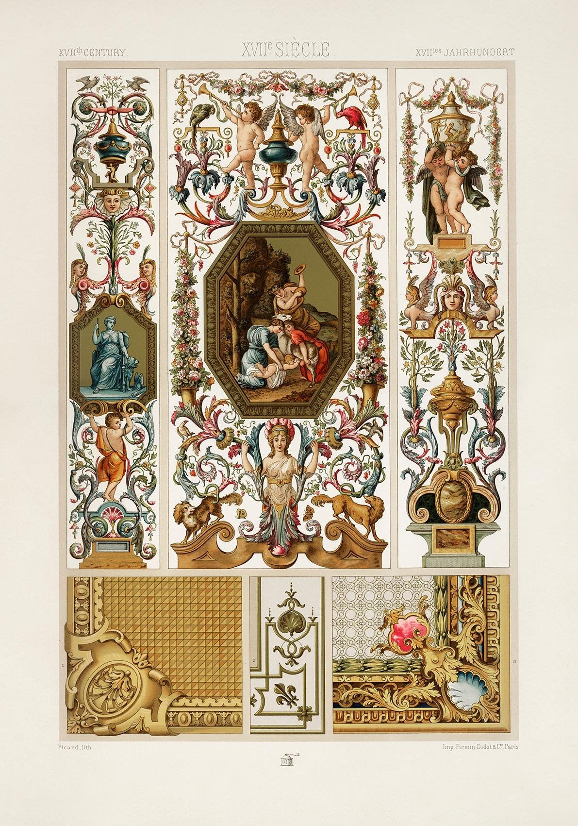 17th Century Engraving Poster Nr 2