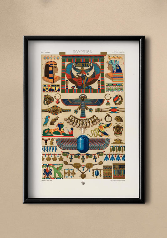 Egyptian Engraving Poster Nr 3