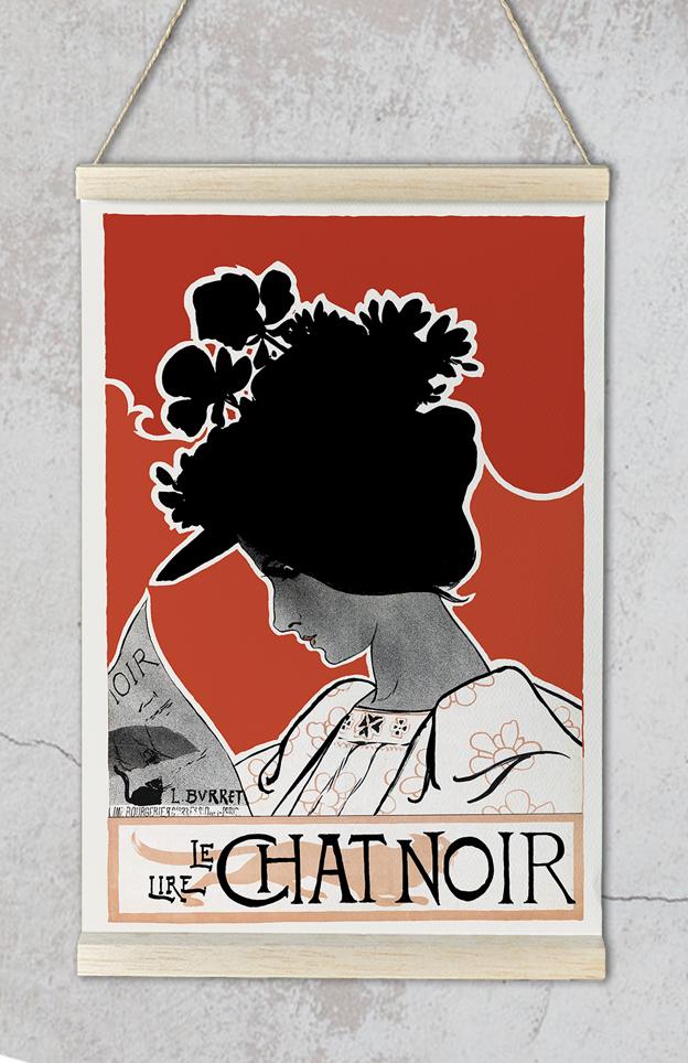 Le Chat Noir Vintage Poster