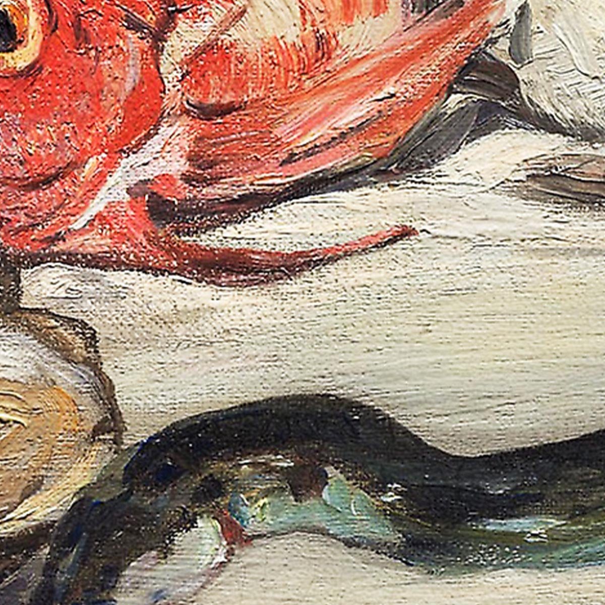 Fish (Still Life) by Manet Exhibition Poster