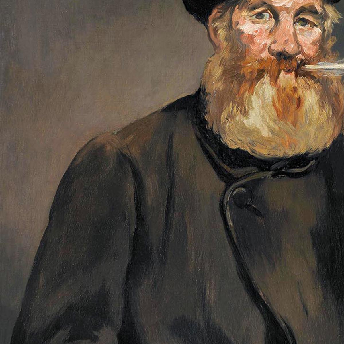 The Smoker by Manet Exhibition Poster