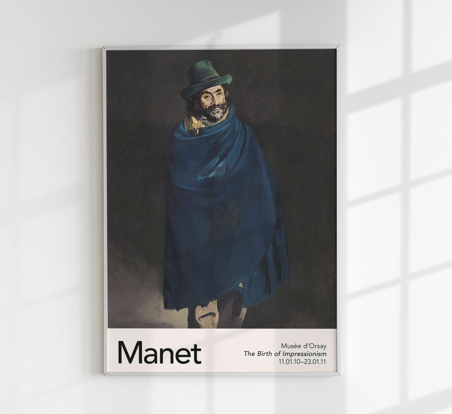 Beggar with Oysters by Manet Exhibition Poster