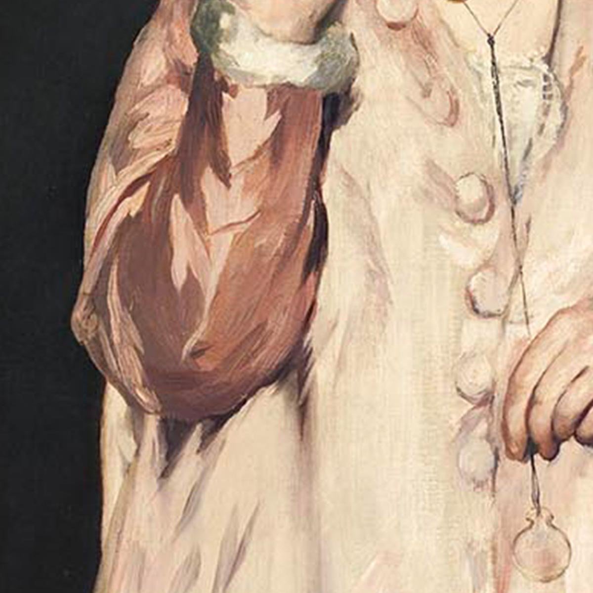 Young Lady in 1866 by Manet Exhibition Poster