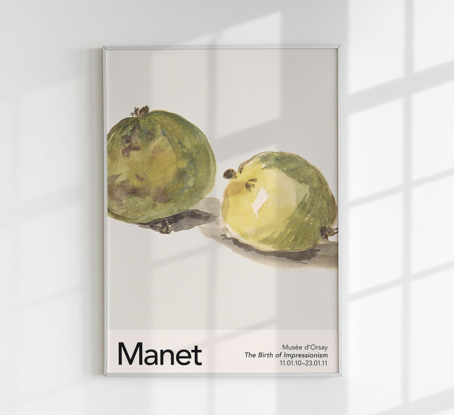 A Letter to Eugéne Maus by Manet Exhibition Poster