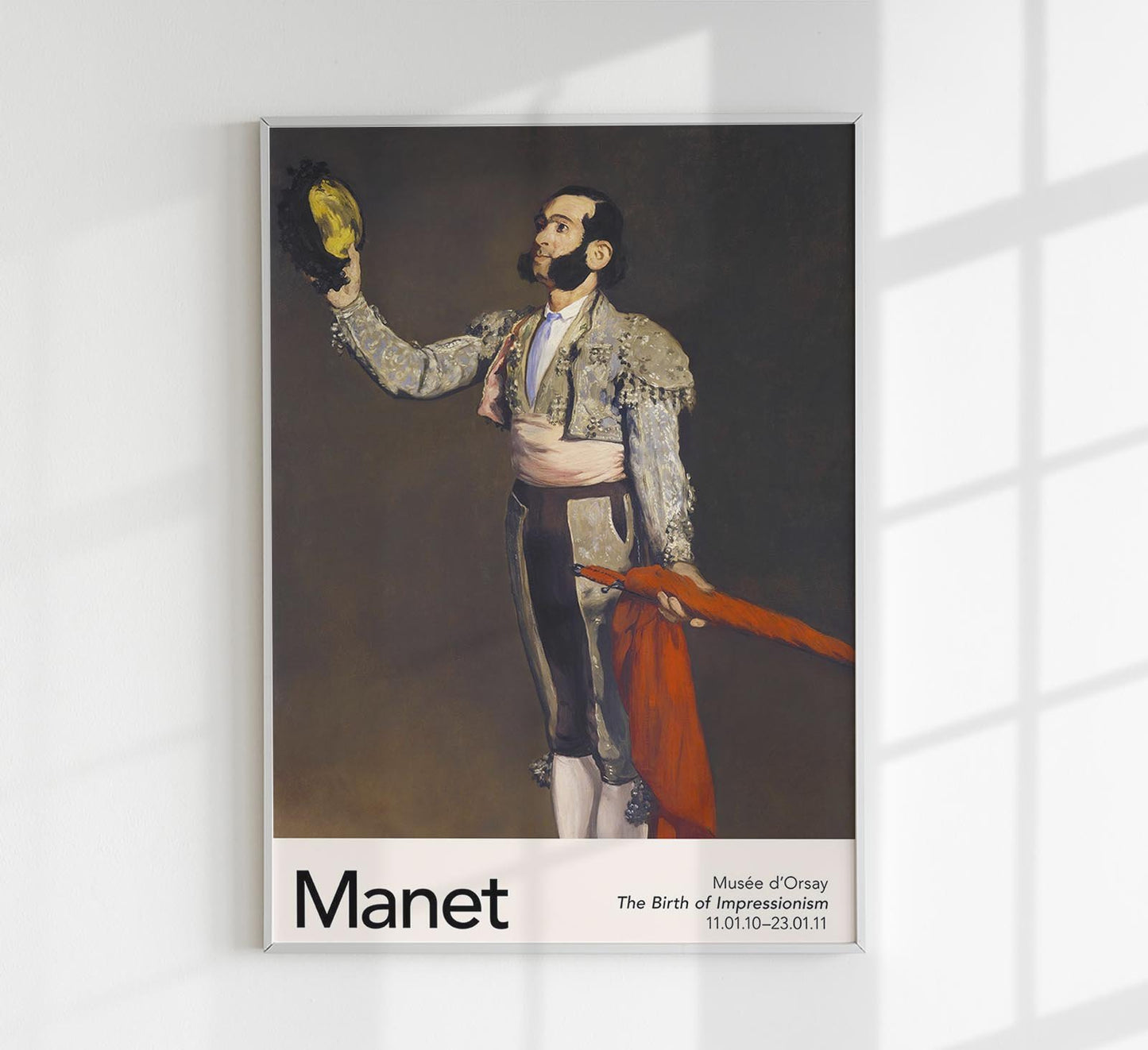 A Matador by Manet Exhibition Poster