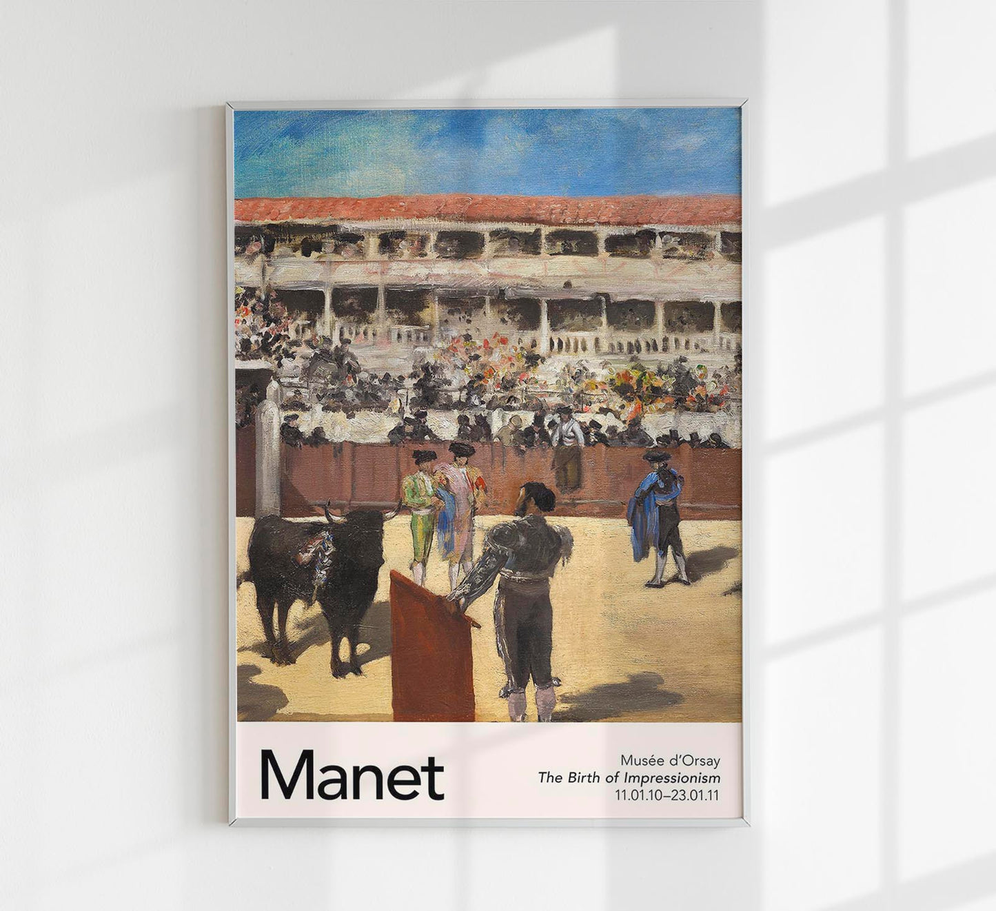 Bullfight Nr 2 by Manet Exhibition Poster
