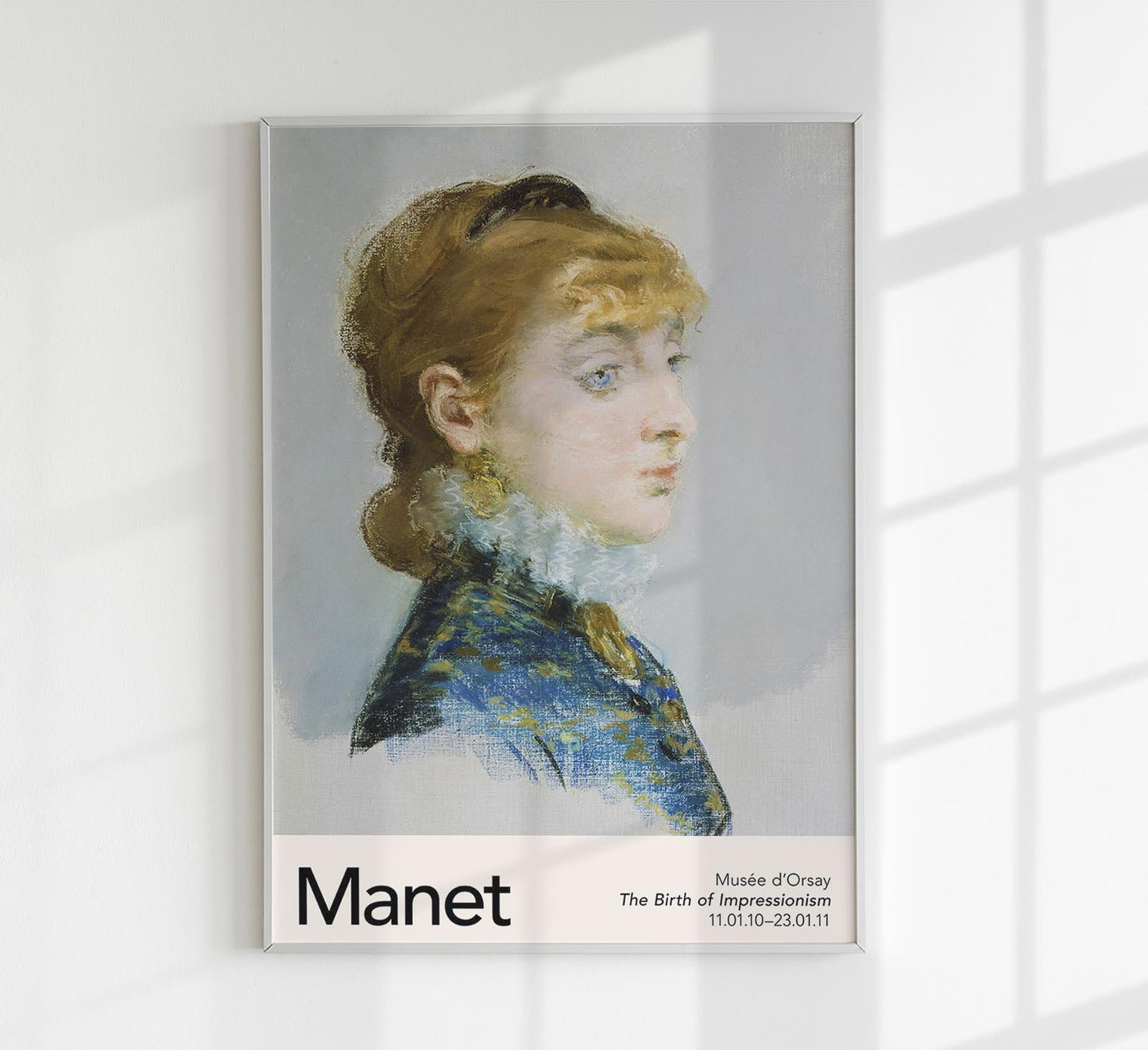 Emilie Louise Delabigne by Manet Exhibition Poster