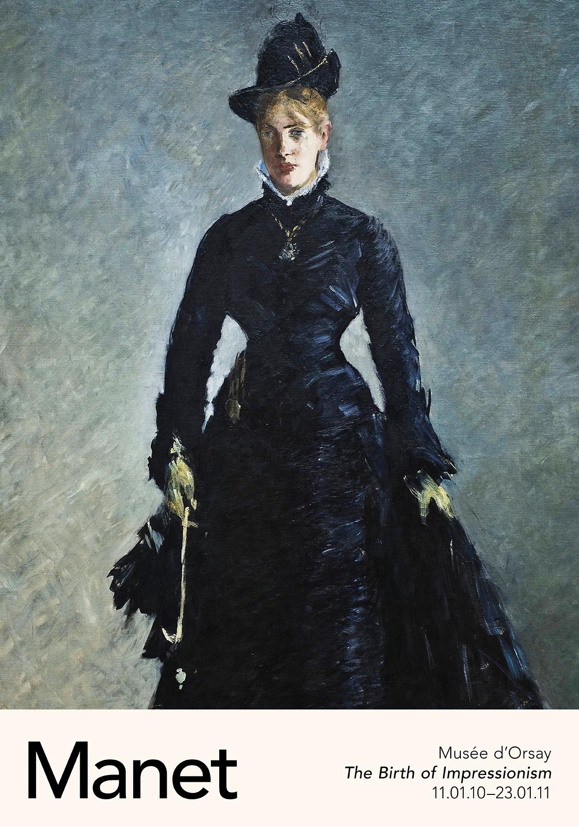 La Parisienne by Manet Exhibition Poster