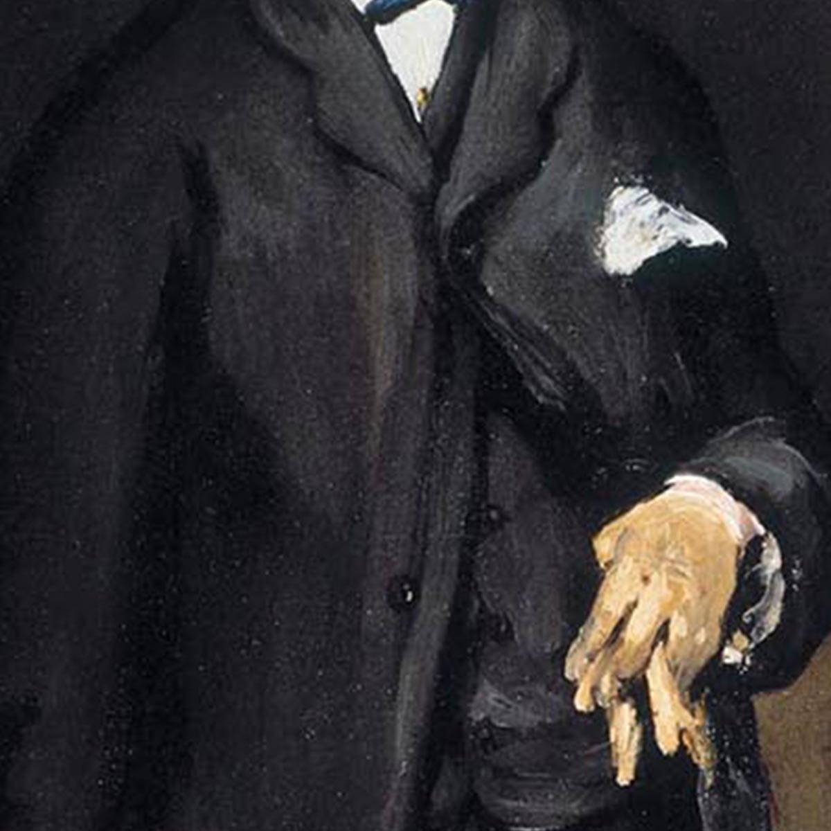 Portrait de Theodore Duret by Manet Exhibition Poster