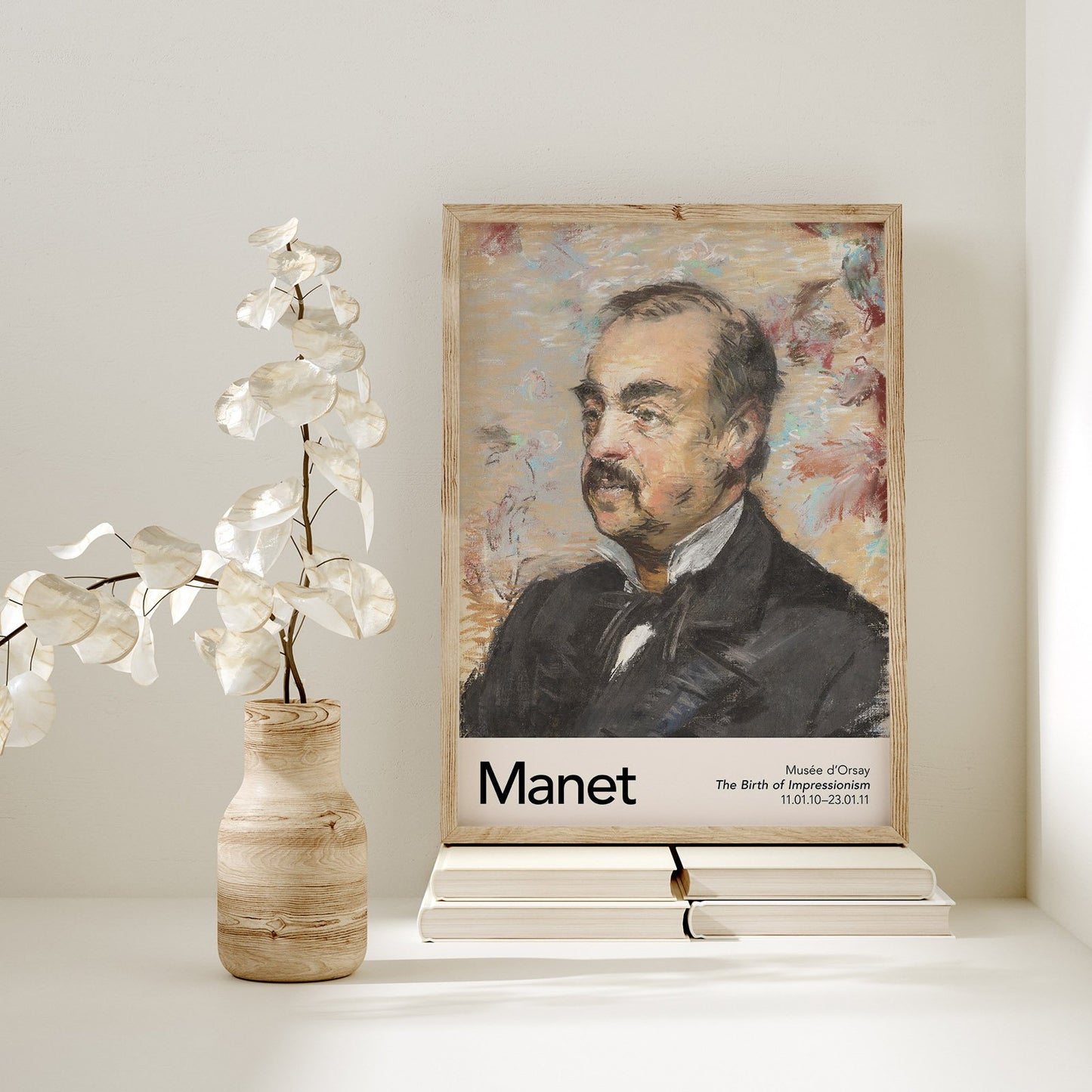 Portrait of Julien de la Rochenoire by Manet Exhibition Poster