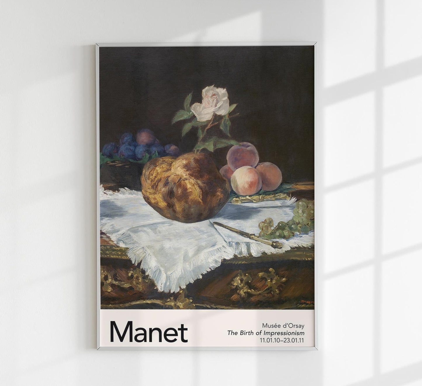 The Brioche by Manet Exhibition Poster
