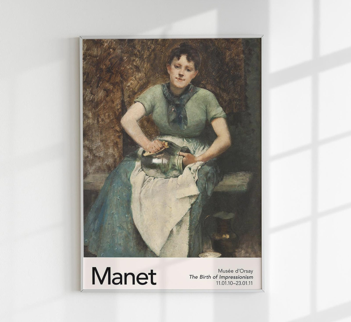 The Servant by Manet Exhibition Poster
