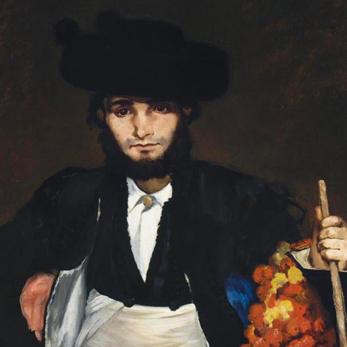 Young Man in Costume by Manet Exhibition Poster