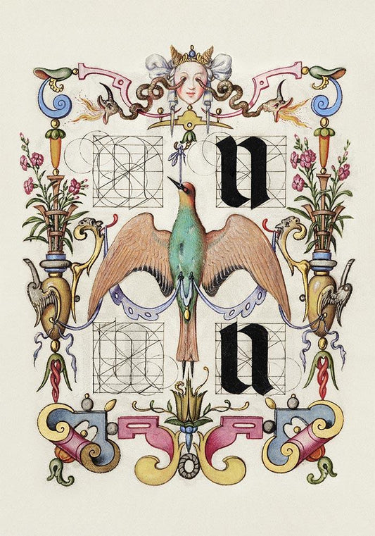 Botanical Calligraphy Poster Nr 2