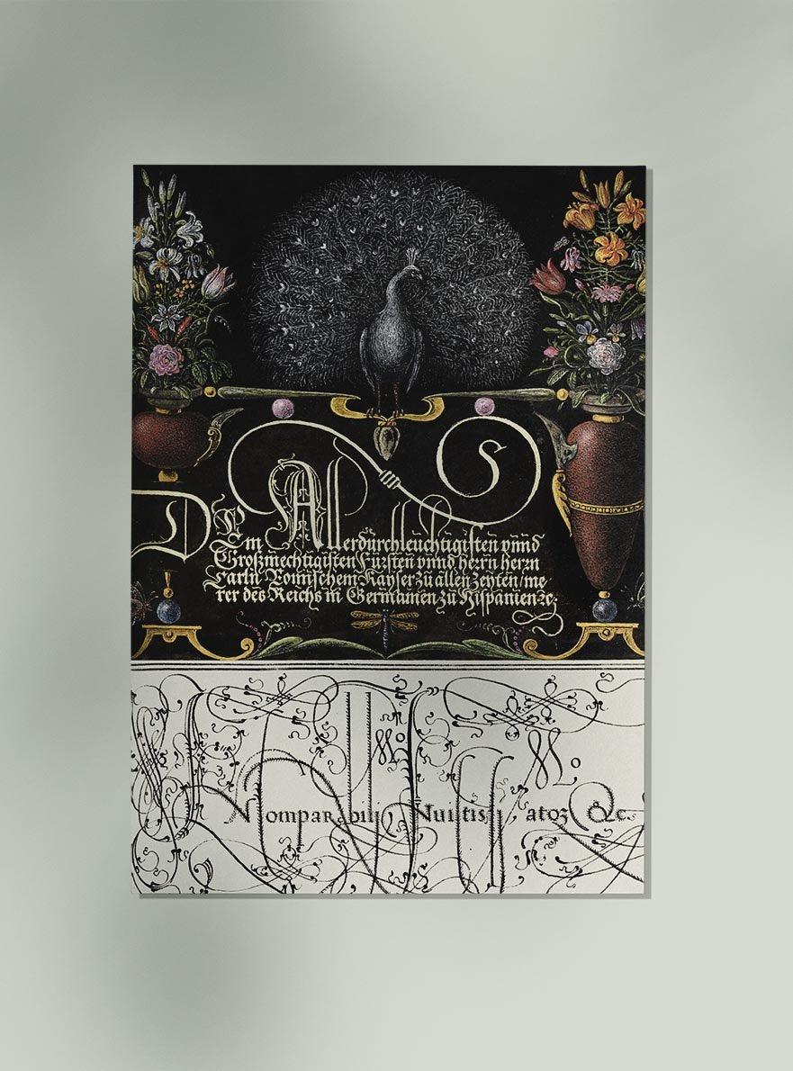 Botanical Calligraphy Poster Nr 9