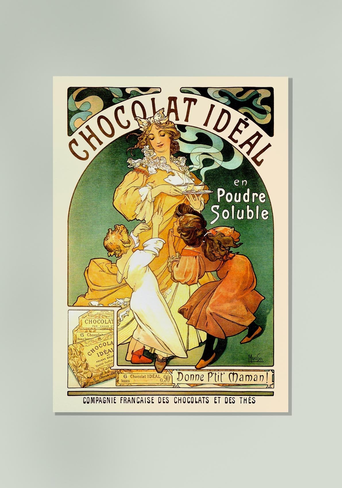 Chocolat Ideal by Alphonse Mucha