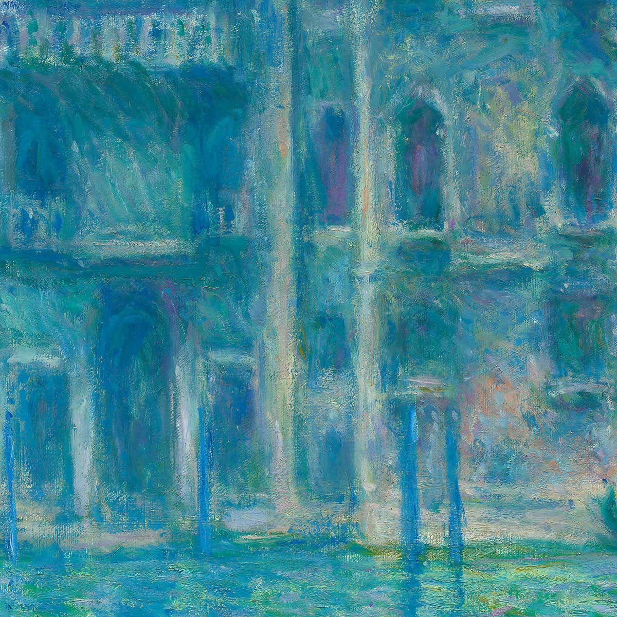 Palazzo da Mula, Venice by Claude Monet Art Exhibition Poster