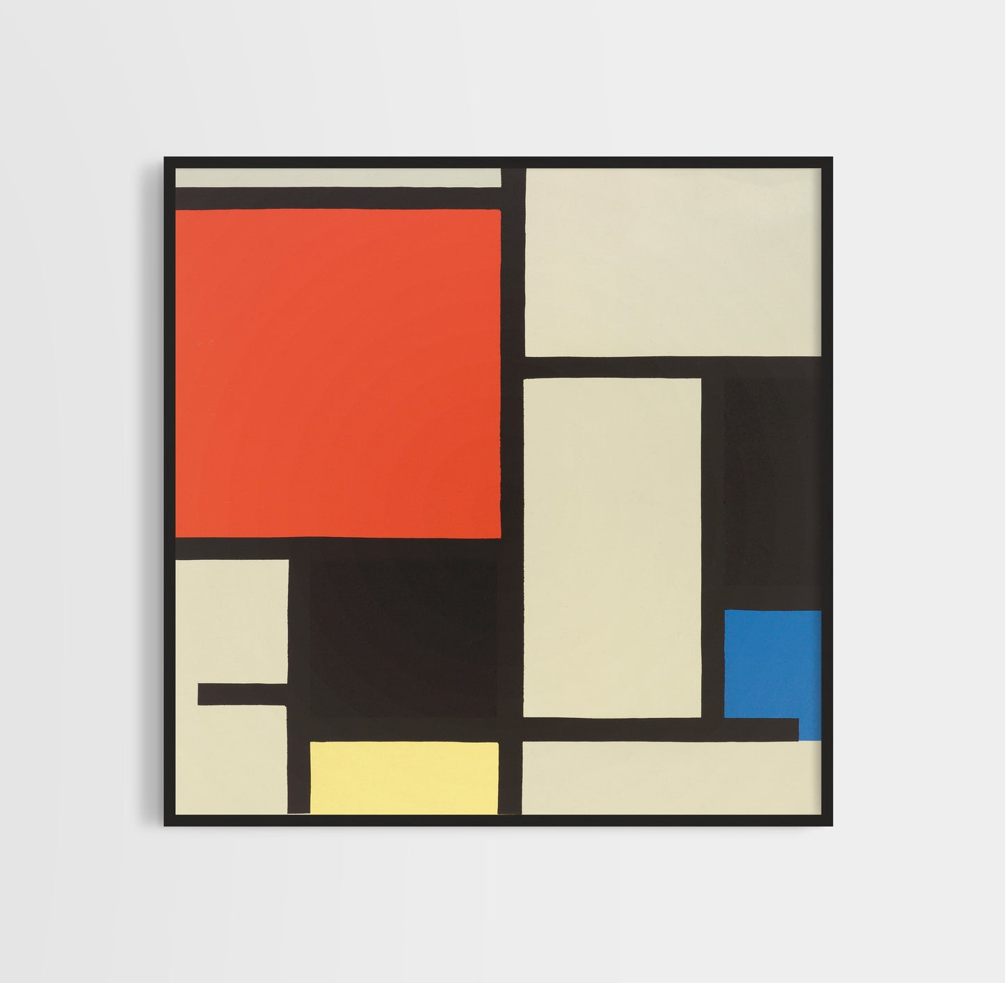 Composition By Piet Mondrian