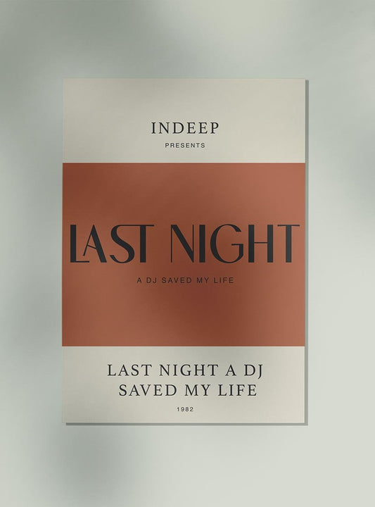 Last Night a DJ Saved My Life by Indeep