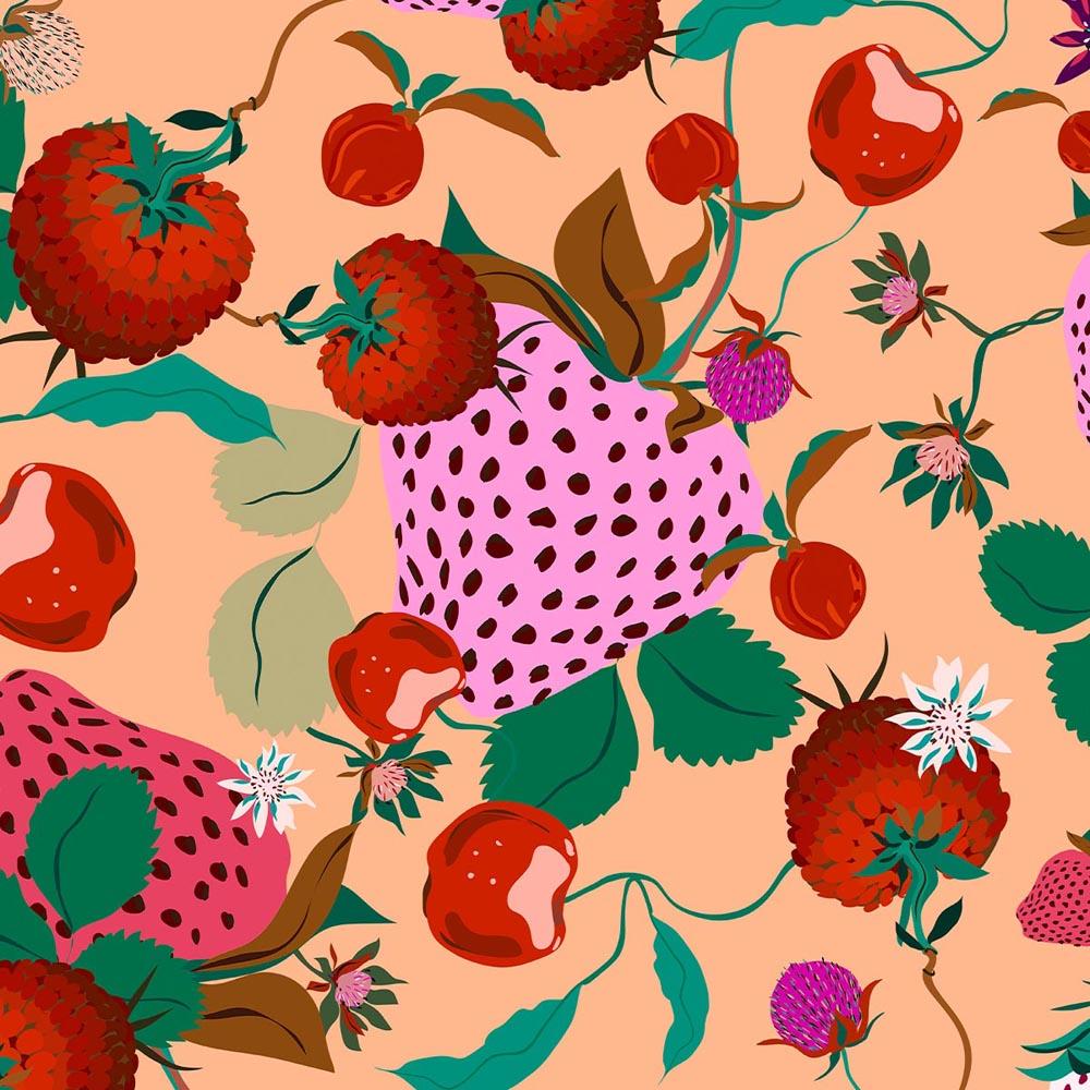 Strawberry Plants by MARYLENE MADOU