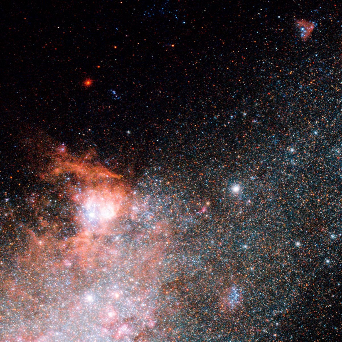 Hockey Stick Galaxy by NASA