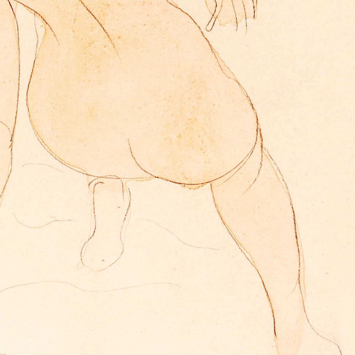 Naked Women Hugging by Rodin Art Poster