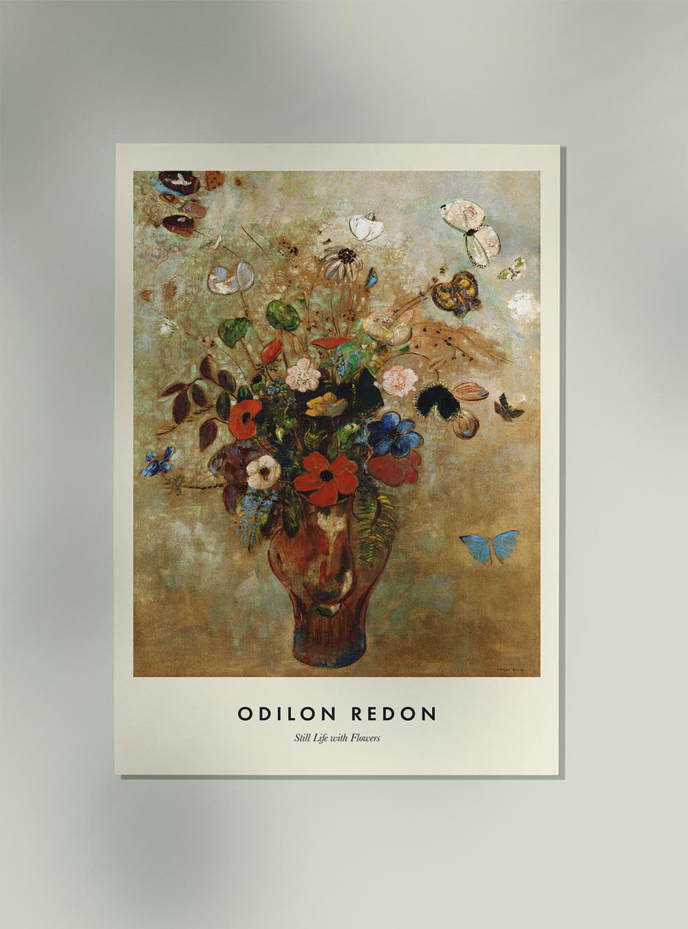 Still Life with Flowers by Odilon Redon
