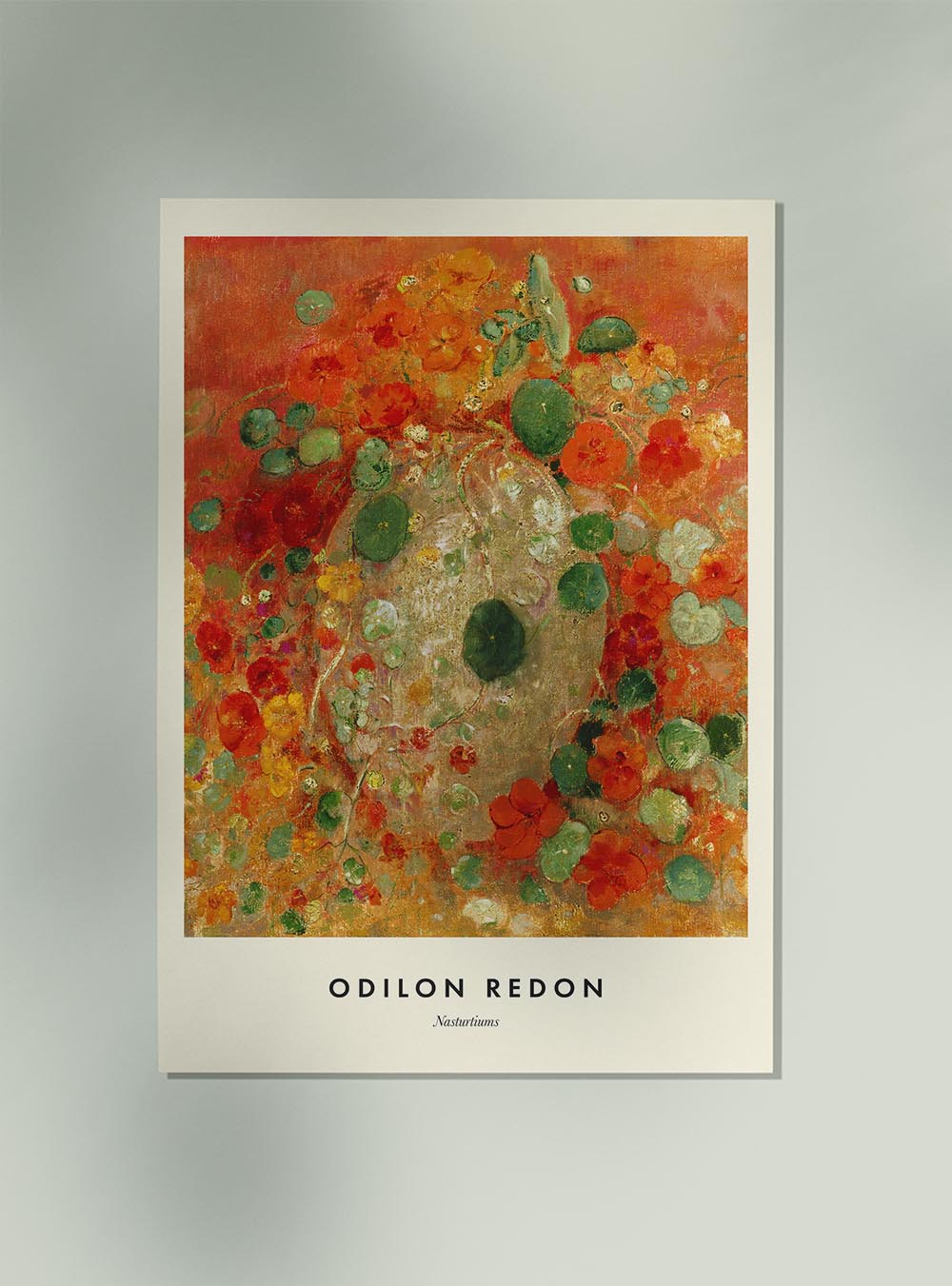 Nasturtiums by Odilon Redon