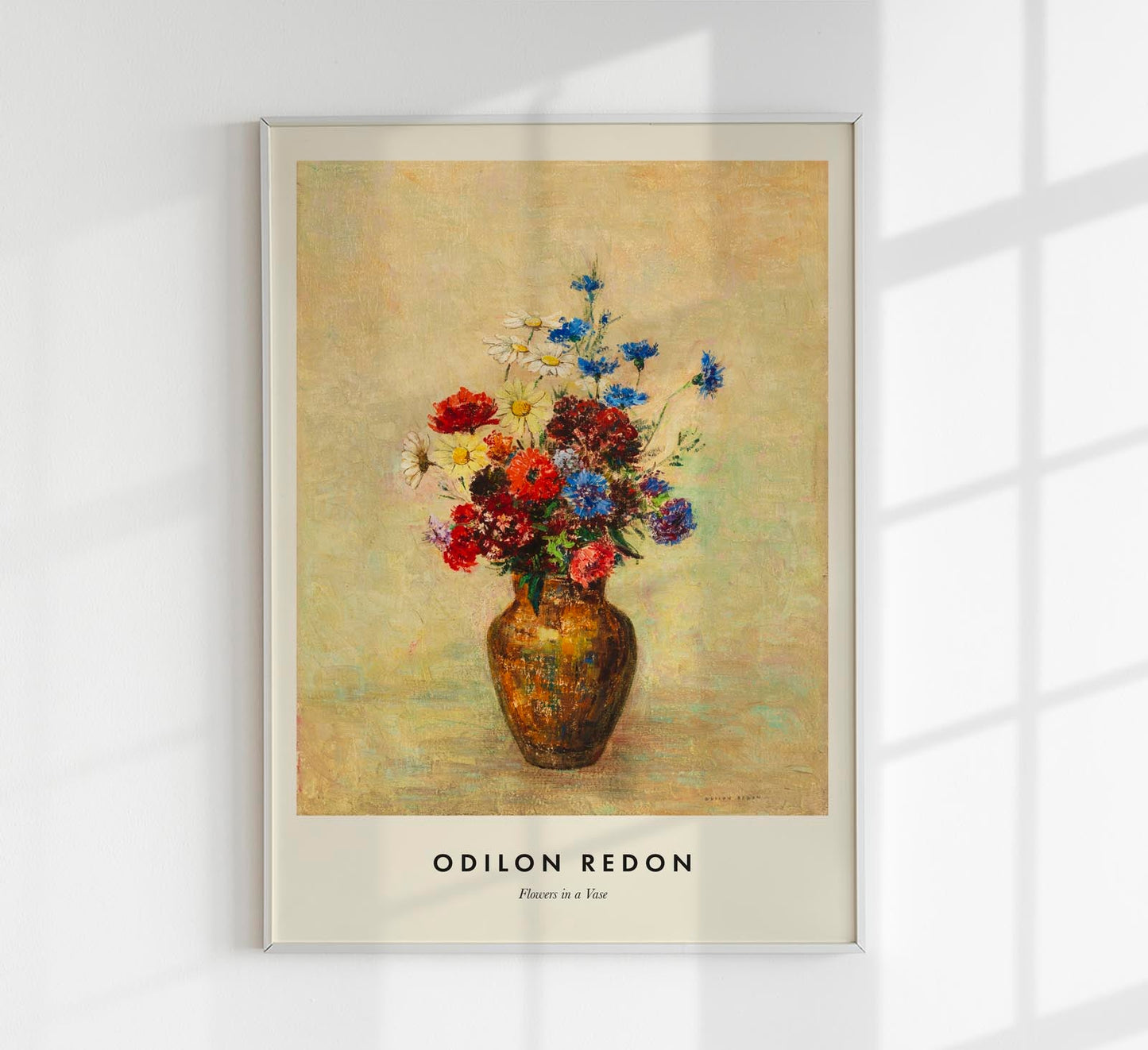 Flowers in a Vase by Odilon Redon