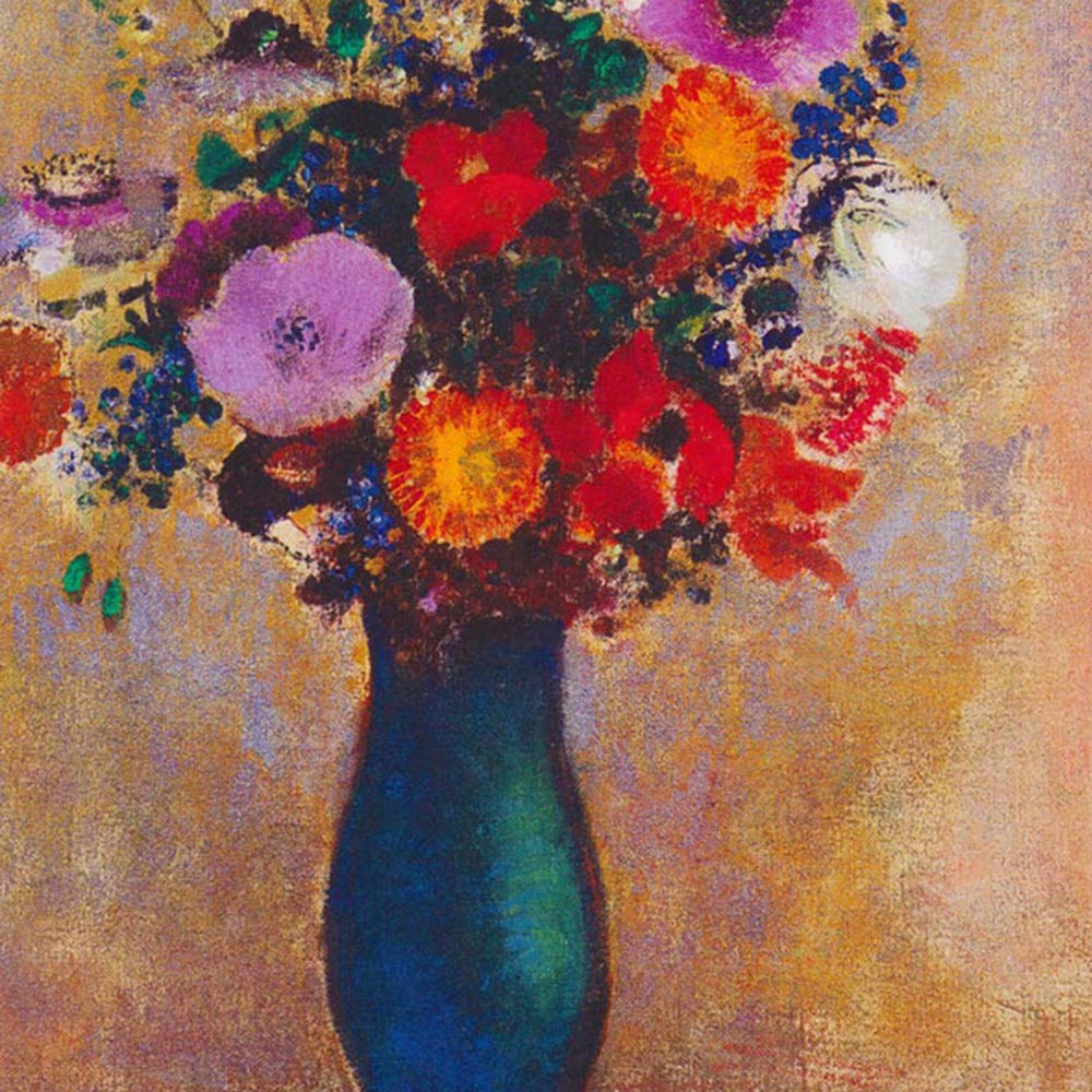 Field Flowers Painting by Odilon Redon