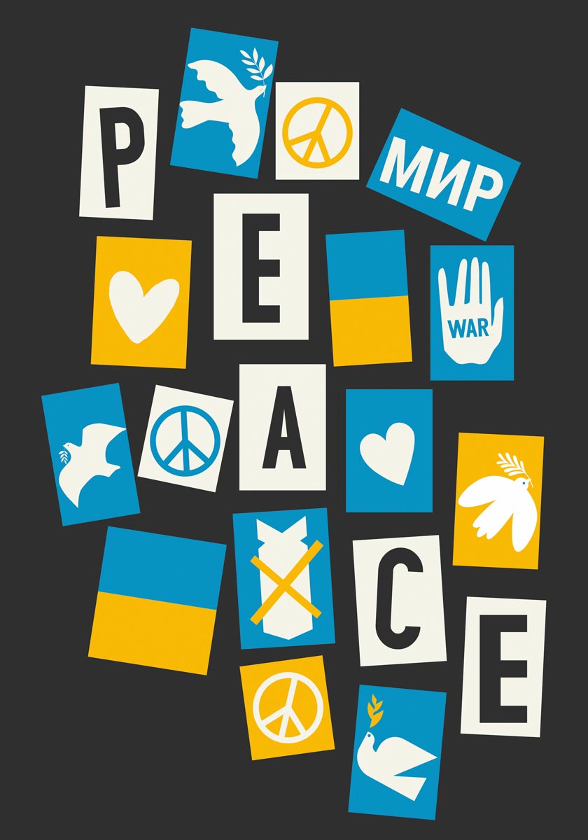Peace Protest Art Poster