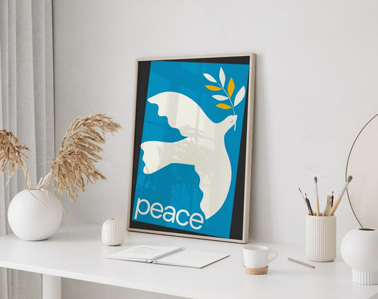 Peace Dove Art Poster