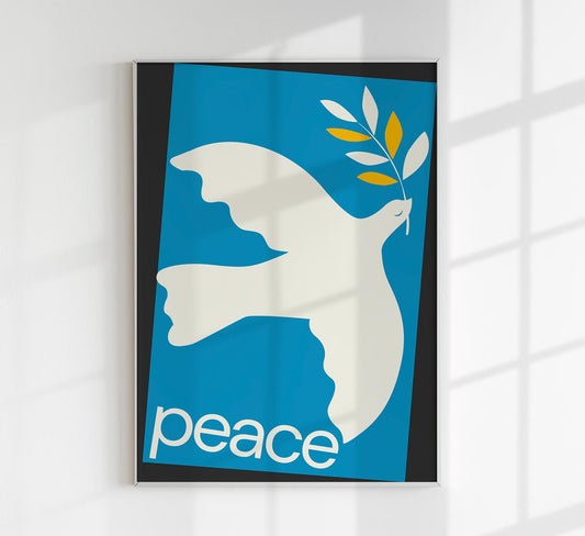 Peace Dove Art Poster