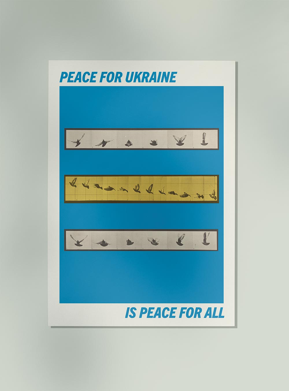 Peace For Ukraine is Peace for All Art Poster