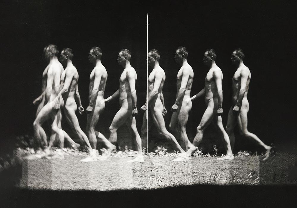 Naked Man Walking by Thomas Eakins