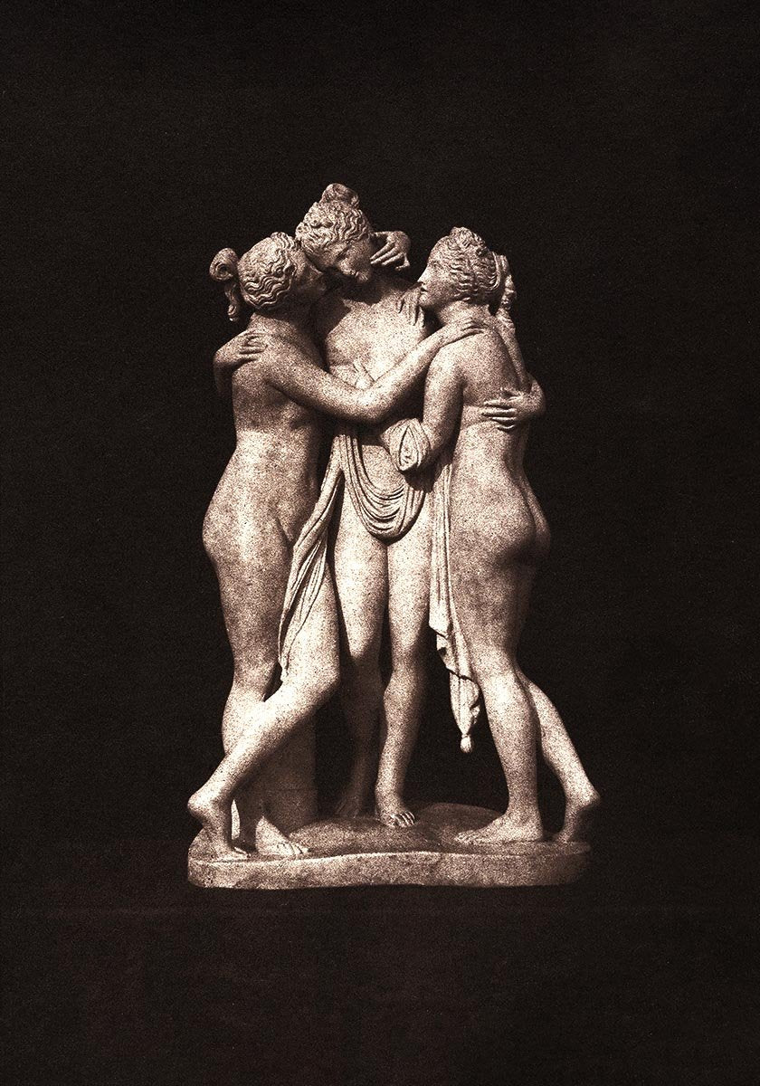 Three Graces by William Henry Fox Talbot