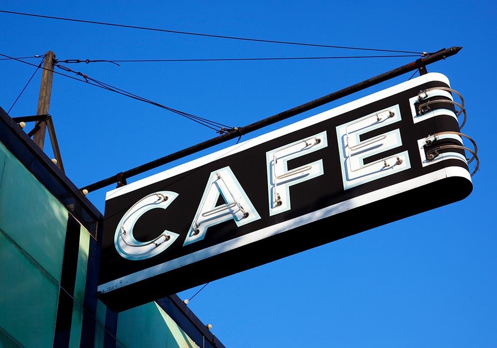 Cafe, Gadsden by Carol M. Highsmith