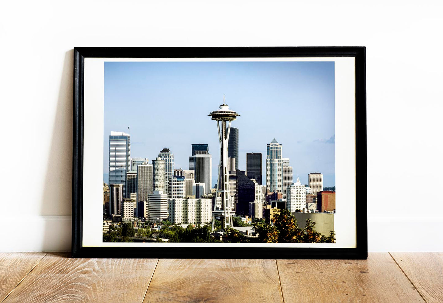Seattle Skyline featuring the Space Needle by Carol M. Highsmith