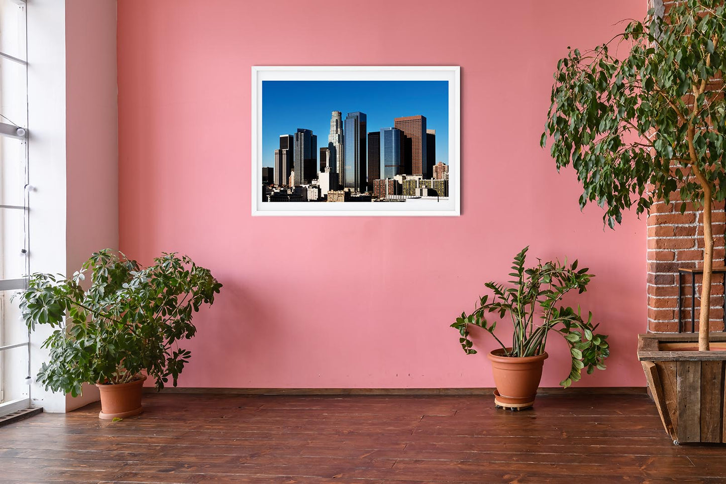 Skyline of Central Los Angeles, California by Carol M. Highsmith