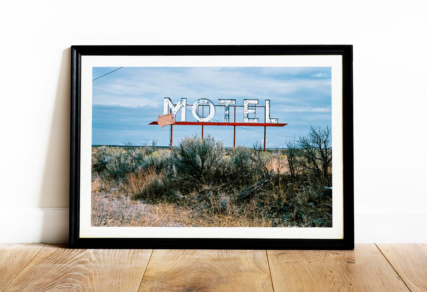 Motel Sign, Grand Coulee, Washington by John Margolies