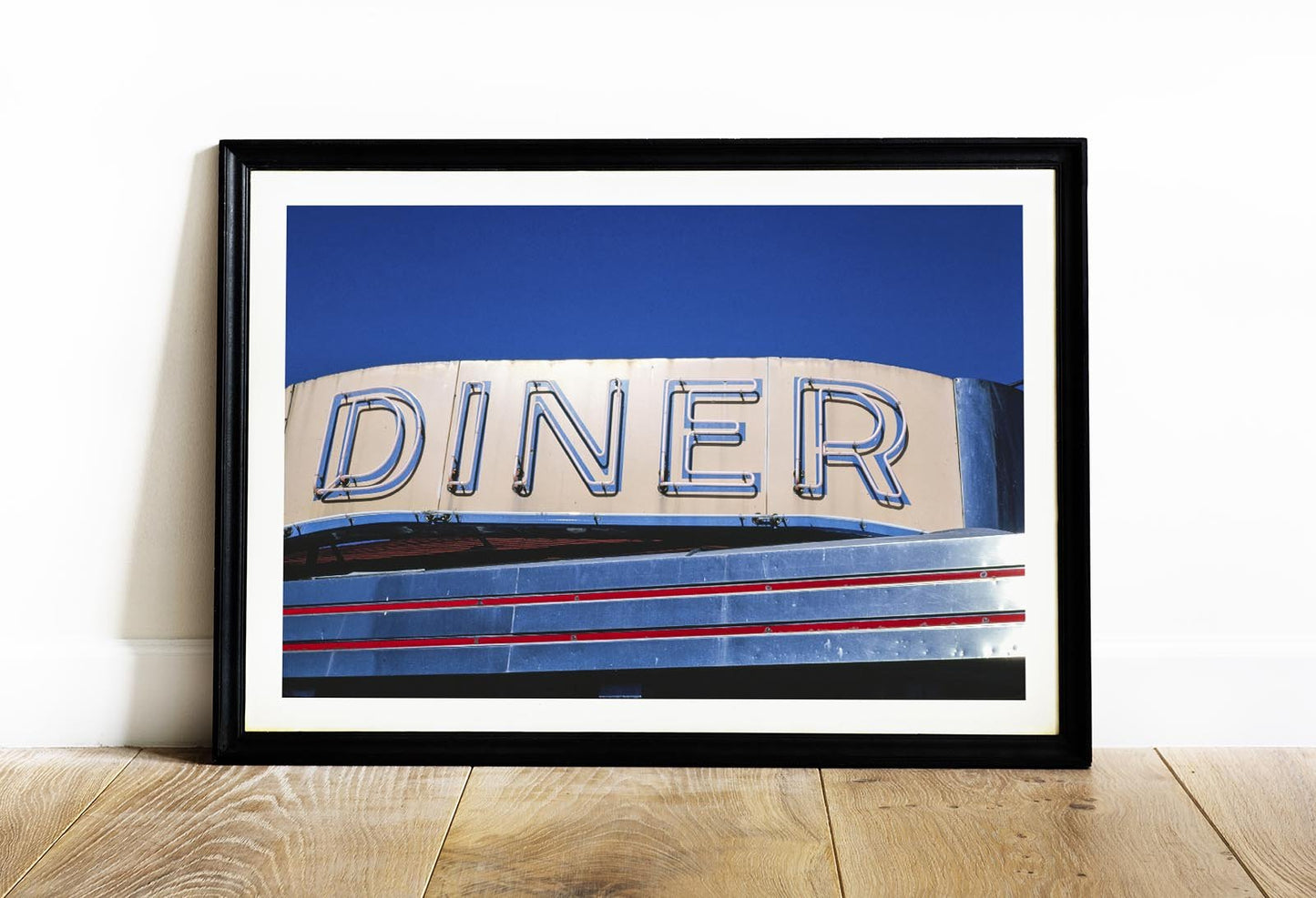 Red Robin Diner Sign, Johnson City, New York  by John Margolies