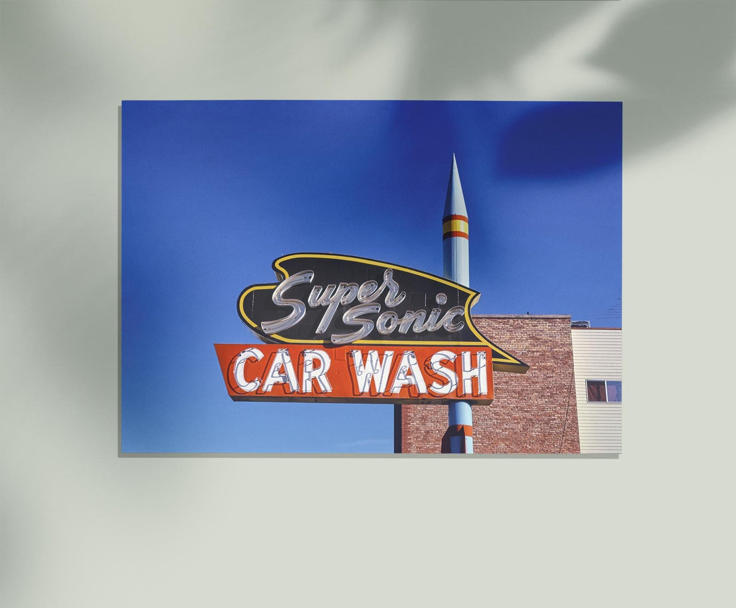 Supersonic Carwash, Utah by John Margolies