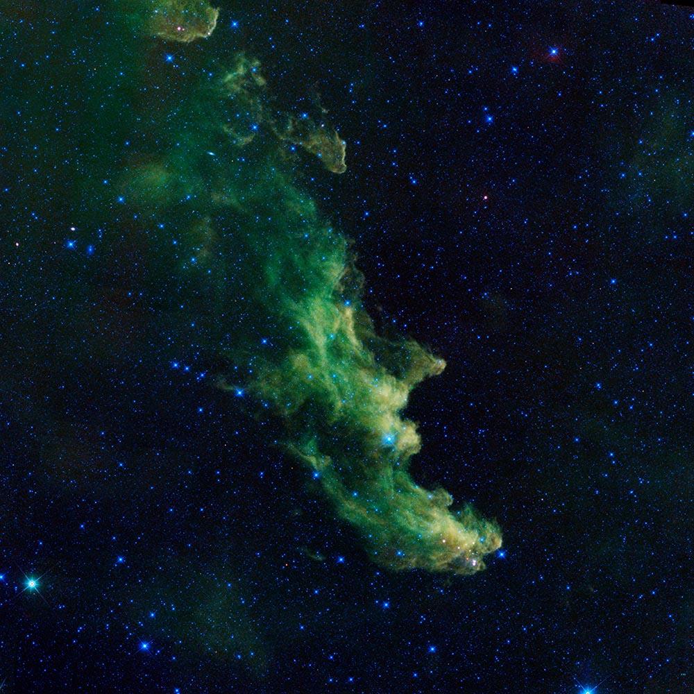 An infrared portrait of the Witch Head nebula from NASA's Wide-field Infrared Survey Explorer, NASA