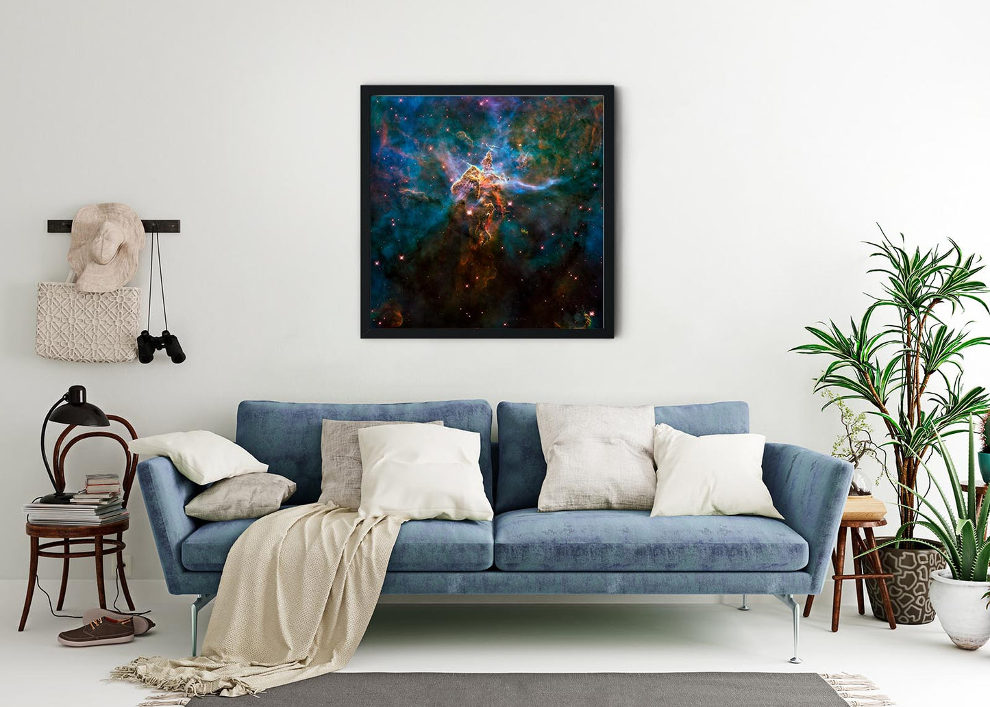 Image of a nebula taken using a NASA telescope, Zoom out NASA