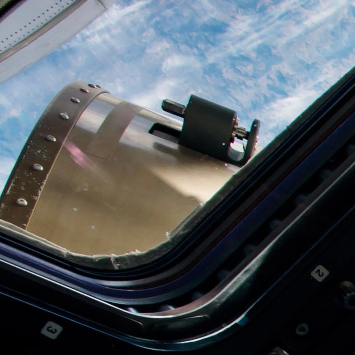 The Earth view from the cupola onboard the International Space Station. May 14th, 2015, NASA