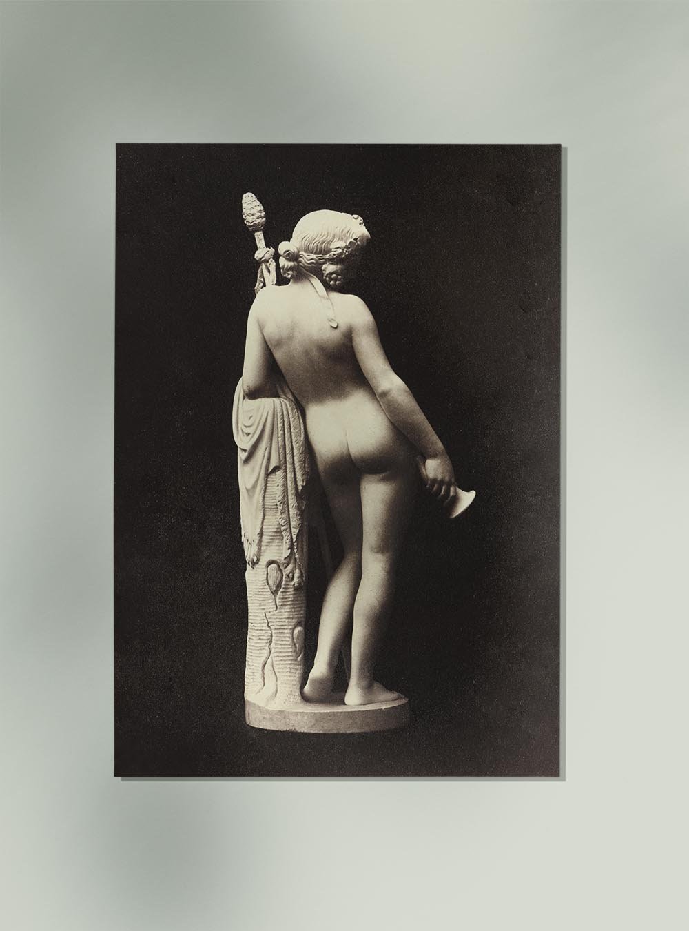 Erotic Vintage Sculpture Naked Woman