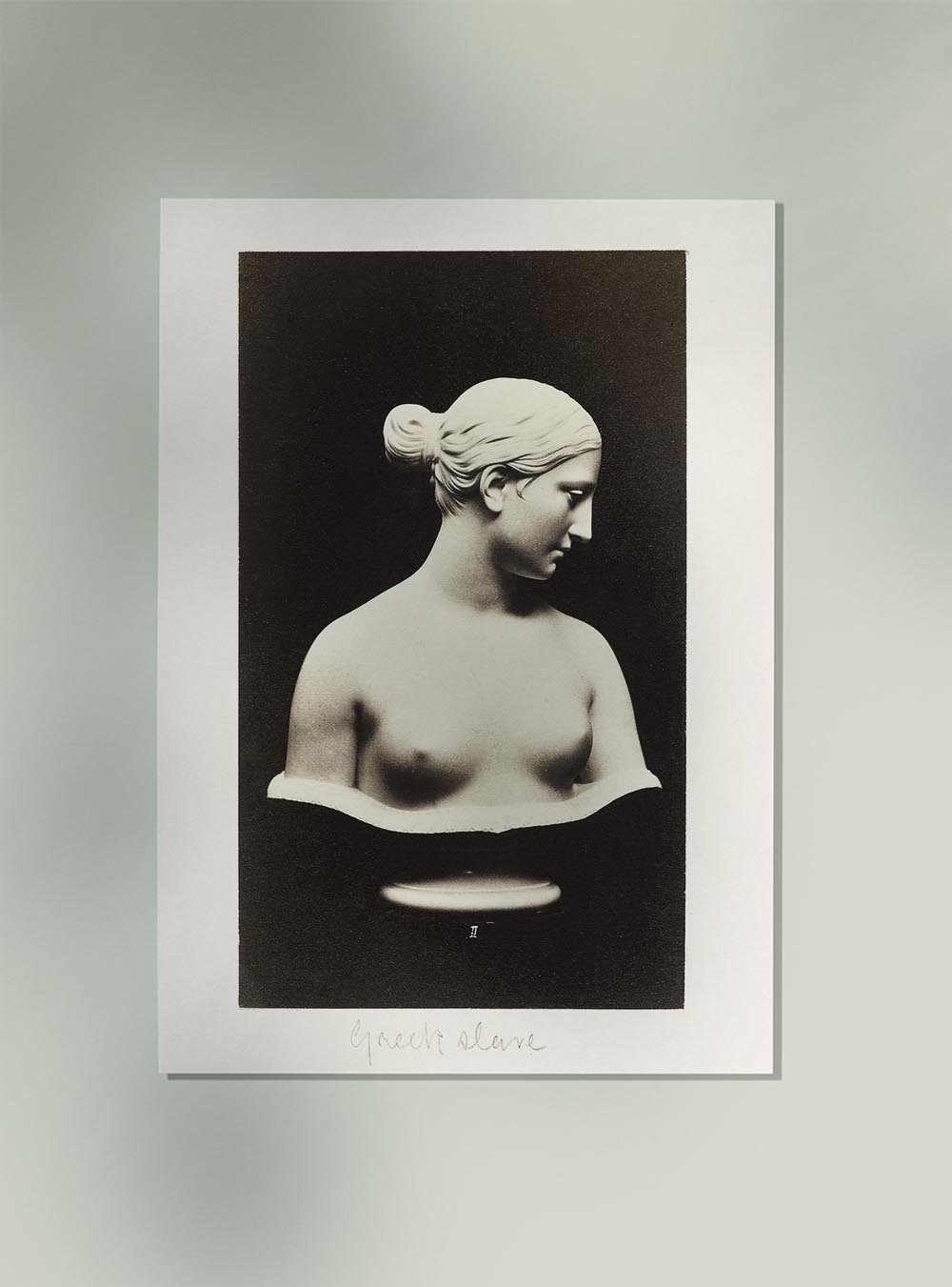 Naked Woman Sculpture, Bust of Greek Slave by Hiram Powers