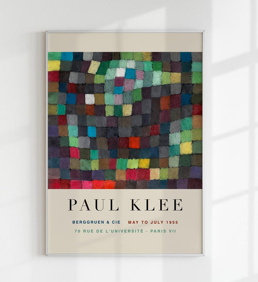 Paul Klee May Picture Art Exhibition Poster